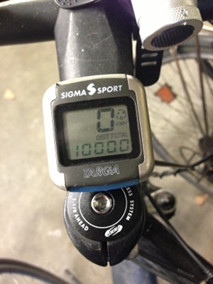 10000 km mit dem Fahrrad