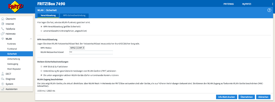 FRITZ!OS 6.98 Beta Problem